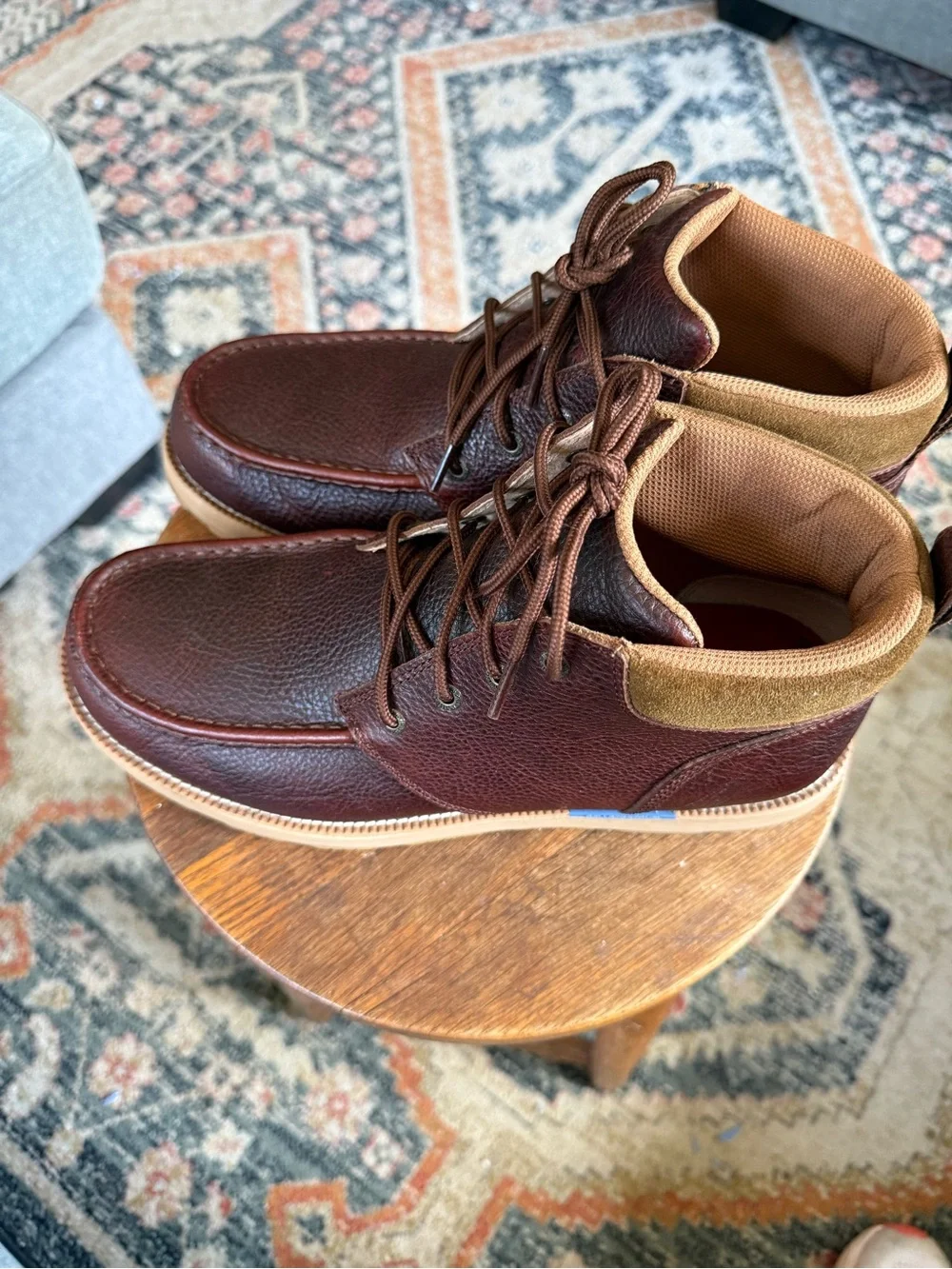 Twisted X Men's Dark Brown Moc-Toe Chukka Boots